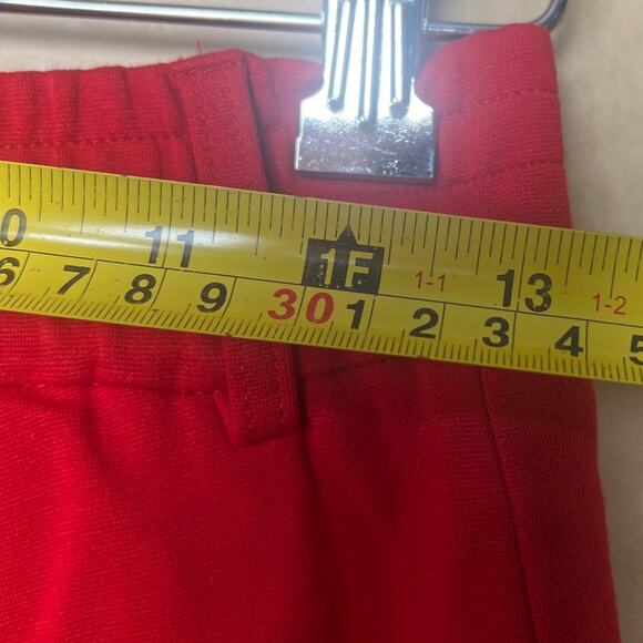Drykorn Tailored Red Dress Pants Women's *DImensions In Picture* - Picture 4 of 8
